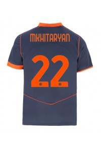 Inter Milan Henrikh Mkhitaryan #22 Jalkapallovaatteet Kolmaspaita 2025-26 Lyhythihainen
